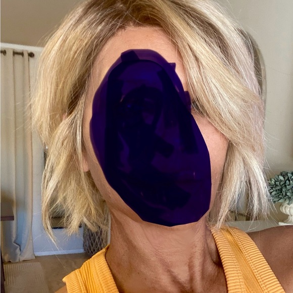 Belle Tress Rooted Blonde Short Layered Summer Bob Lace front Wig - Picture 14 of 14